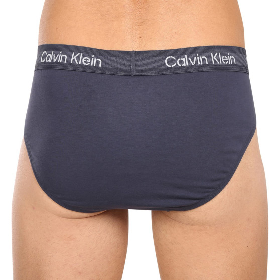 3PACK Мъжки слипове Calvin Klein многоцветен (NB3704A-KDX)