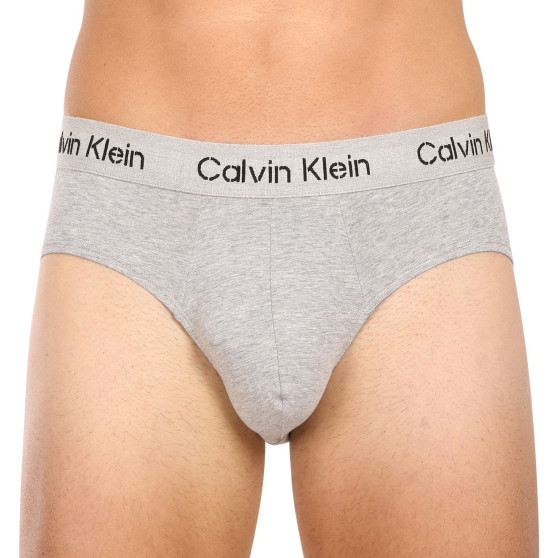 3PACK Мъжки слипове Calvin Klein многоцветен (NB3704A-KDX)