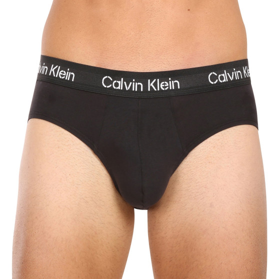 3PACK Мъжки слипове Calvin Klein многоцветен (NB3704A-KDX)