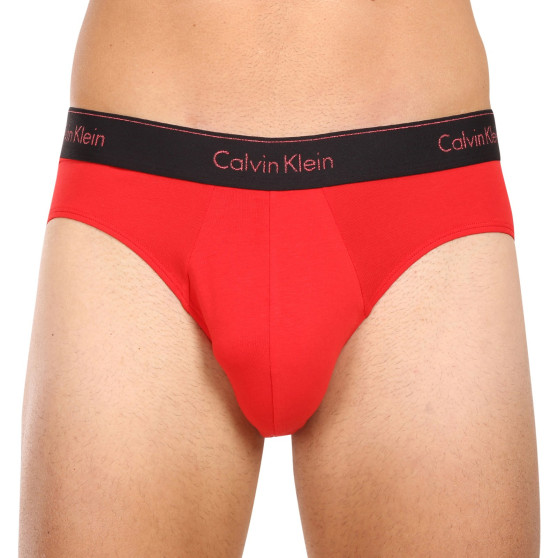 3PACK Мъжки слипове Calvin Klein многоцветен (NB3871A-KHZ)