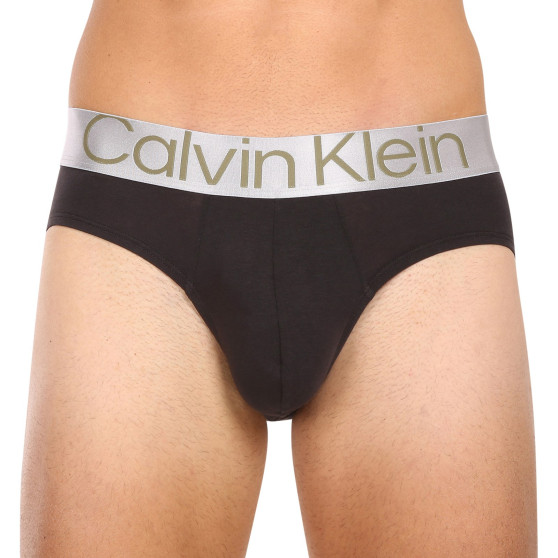 3PACK мъжки слипове Calvin Klein черено (NB3129A-GIW)