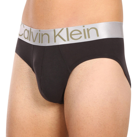 3PACK мъжки слипове Calvin Klein черено (NB3129A-GIW)