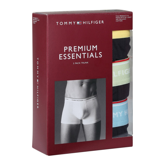 3PACK Мъжки боксерки Tommy Hilfiger тъмно синьо (UM0UM01642 0ID)