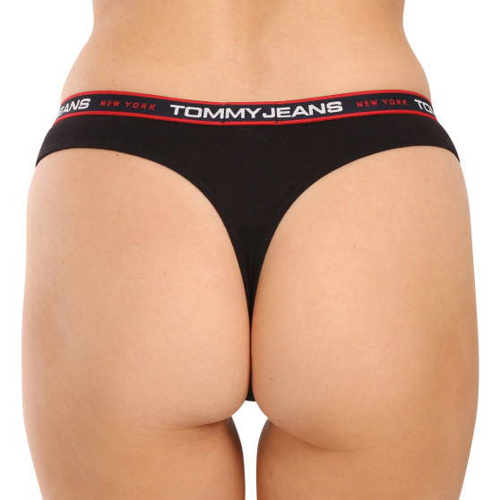 3PACK Дамски стрингове Tommy Hilfiger многоцветен (UW0UW04709 0VA)