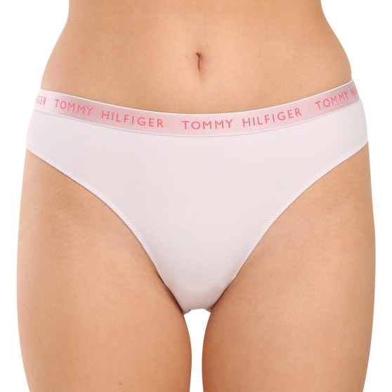 3PACK Дамски стрингове Tommy Hilfiger многоцветен (UW0UW04889 0V5)