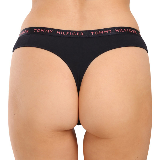 3PACK Дамски стрингове Tommy Hilfiger многоцветен (UW0UW04889 0V5)