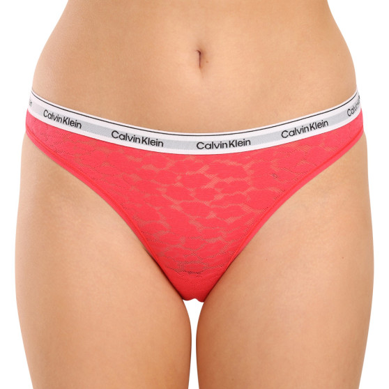 3PACK Бразилски бикини за жени Calvin Klein многоцветни (QD5068E-GP6)