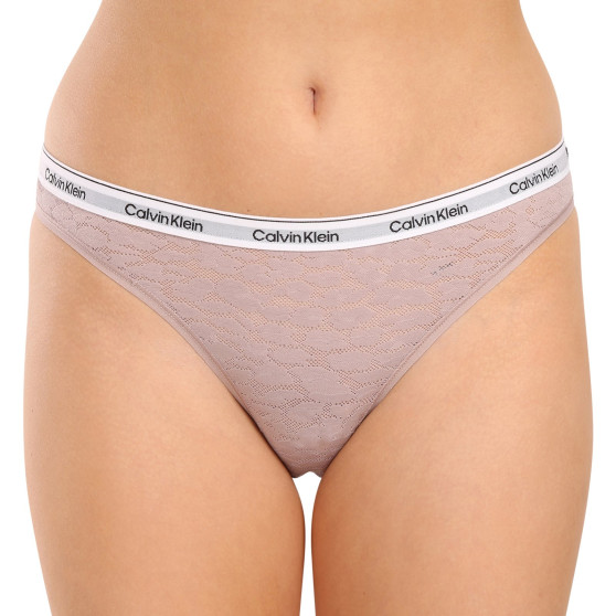 3PACK Бразилски бикини за жени Calvin Klein многоцветни (QD5068E-GP8)