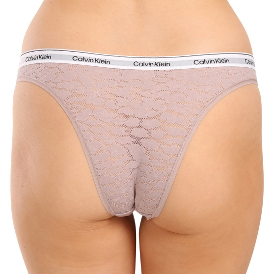 3PACK Бразилски бикини за жени Calvin Klein многоцветни (QD5068E-GP8)