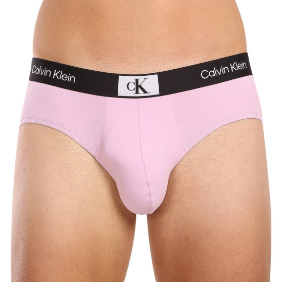 7PACK Мъжки слипове Calvin Klein многоцветен (NB3581A-IUI)