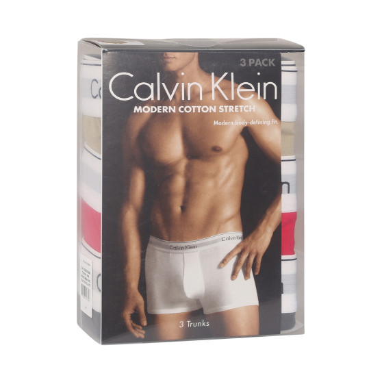 3PACK Мъжки боксерки Calvin Klein многоцветен (NB2380A-GW5)