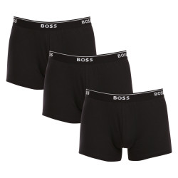 3PACK Мъжки боксерки BOSS черено (50475685 001)