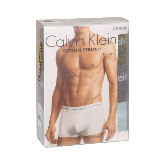 3PACK Мъжки боксерки Calvin Klein многоцветен (U2664G-H5M)