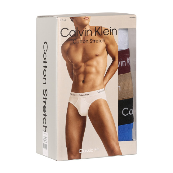 7PACK Мъжки слипове Calvin Klein многоцветен (NB3884A-N6S)