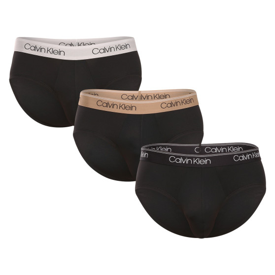 3PACK мъжки слипове Calvin Klein черено (NB2568A-GF0)