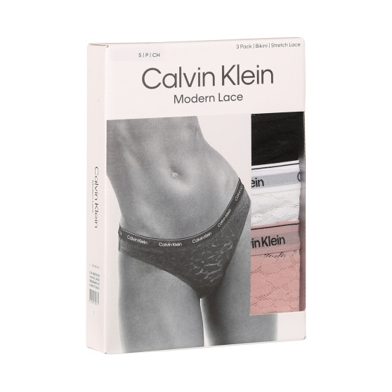 3PACK дамски бикини Calvin Klein multicolour (QD5069E-N8I)