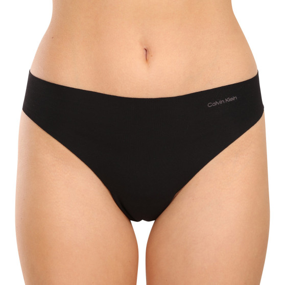 3PACK Дамски стрингове Calvin Klein многоцветен (QD5219E-NOY)