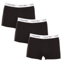 3PACK Мъжки боксерки Calvin Klein черено (U2664G-001)