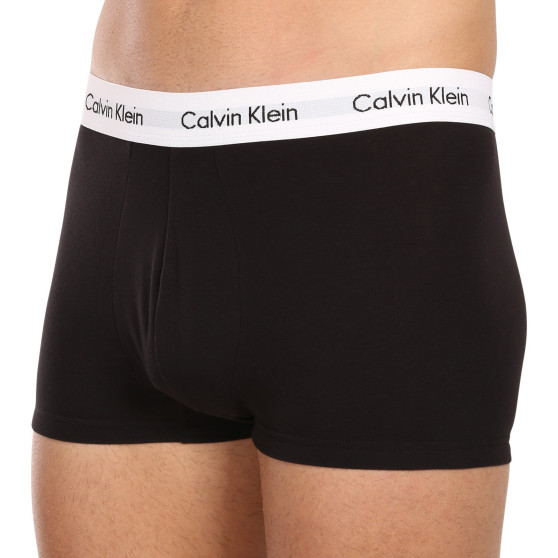 3PACK Мъжки боксерки Calvin Klein черено (U2664G-001)