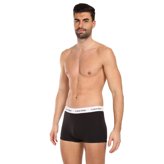 3PACK Мъжки боксерки Calvin Klein черено (U2664G-001)