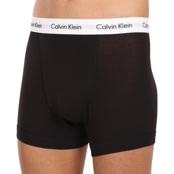 3PACK Мъжки боксерки Calvin Klein черено (U2662G-001)