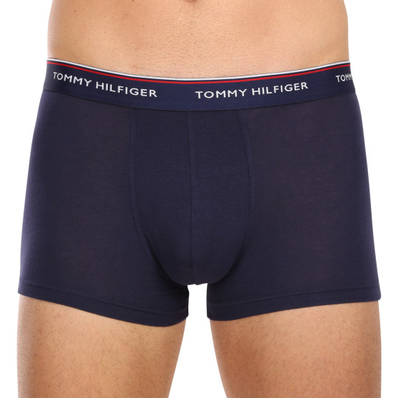 3PACK Мъжки боксерки Tommy Hilfiger тъмно синьо (1U87903842 904)