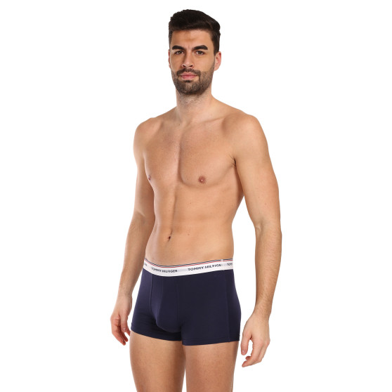 3PACK Мъжки боксерки Tommy Hilfiger тъмно синьо (1U87903842 904)