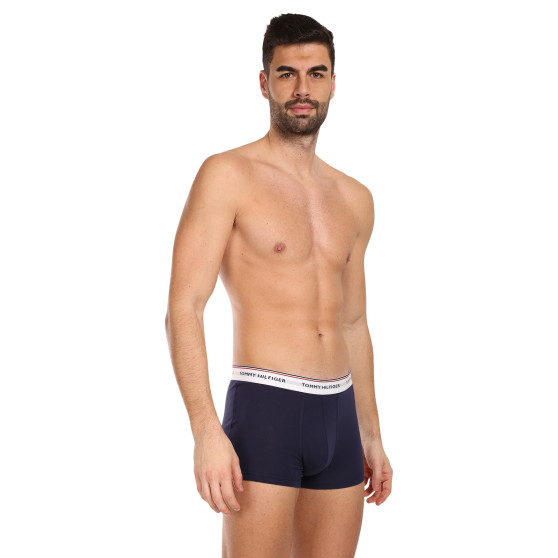 3PACK Мъжки боксерки Tommy Hilfiger тъмно синьо (1U87903842 904)