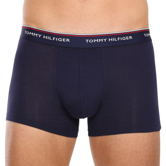 3PACK Мъжки боксерки Tommy Hilfiger тъмно синьо (1U87903842 409)