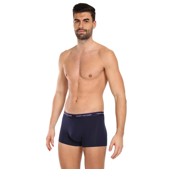 3PACK Мъжки боксерки Tommy Hilfiger тъмно синьо (1U87903842 409)