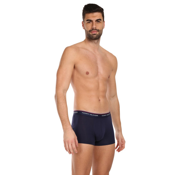 3PACK Мъжки боксерки Tommy Hilfiger тъмно синьо (1U87903842 409)