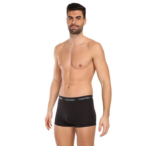 3PACK Мъжки боксерки Calvin Klein черено (U2664G-XWB)