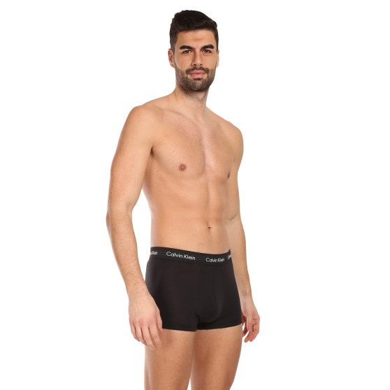 3PACK Мъжки боксерки Calvin Klein черено (U2664G-XWB)