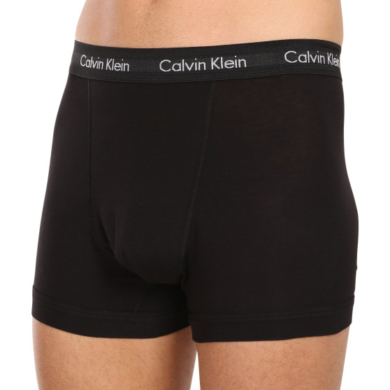 3PACK Мъжки боксерки Calvin Klein черено (U2662G-XWB)