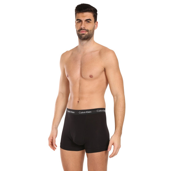 3PACK Мъжки боксерки Calvin Klein черено (U2662G-XWB)