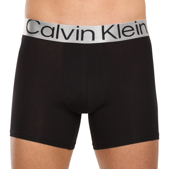 3PACK Мъжки боксерки Calvin Klein черено (NB3131A-7V1)