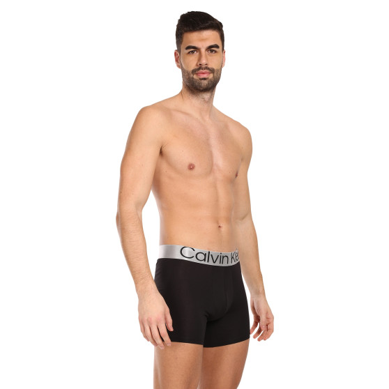 3PACK Мъжки боксерки Calvin Klein черено (NB3131A-7V1)