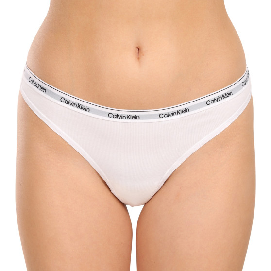 3PACK Дамски стрингове Calvin Klein многоцветен (QD5209E-MPI)