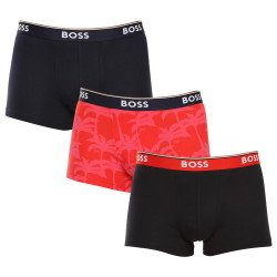 3PACK Мъжки боксерки BOSS многоцветен (50514950 980)