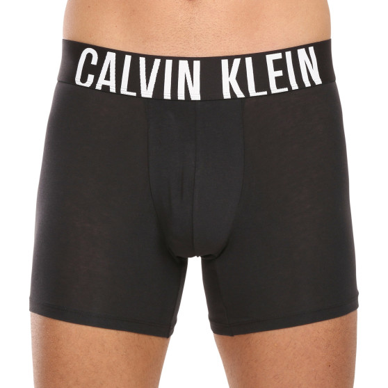 3PACK Мъжки боксерки Calvin Klein черено (NB3609A-UB1)