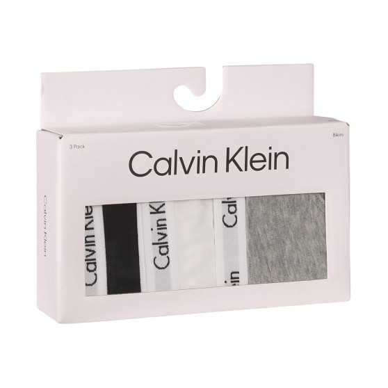 3PACK дамски бикини Calvin Klein multicolour (QD3588E-999)