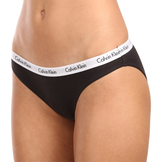 3PACK дамски бикини Calvin Klein черено (QD3588E-001)