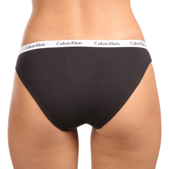 3PACK дамски бикини Calvin Klein черено (QD3588E-001)