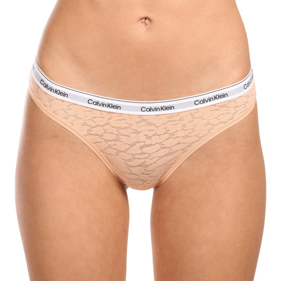 3PACK Бразилски бикини за жени Calvin Klein многоцветни (QD5068E-GP9)