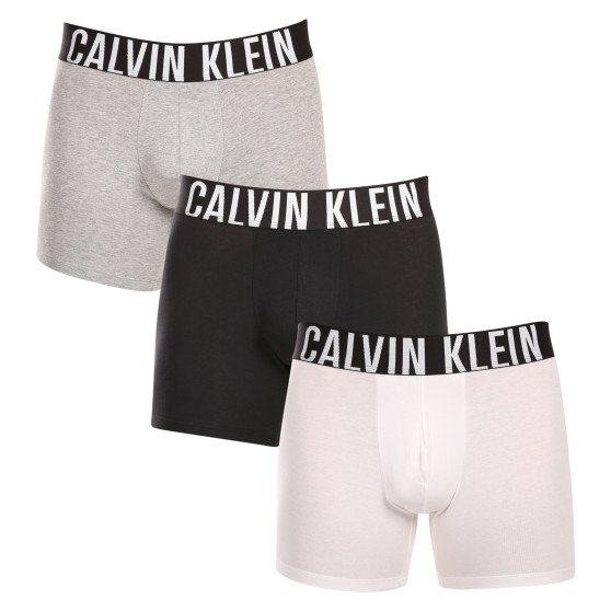 3PACK Мъжки боксерки Calvin Klein многоцветен (NB3609A-MP1)