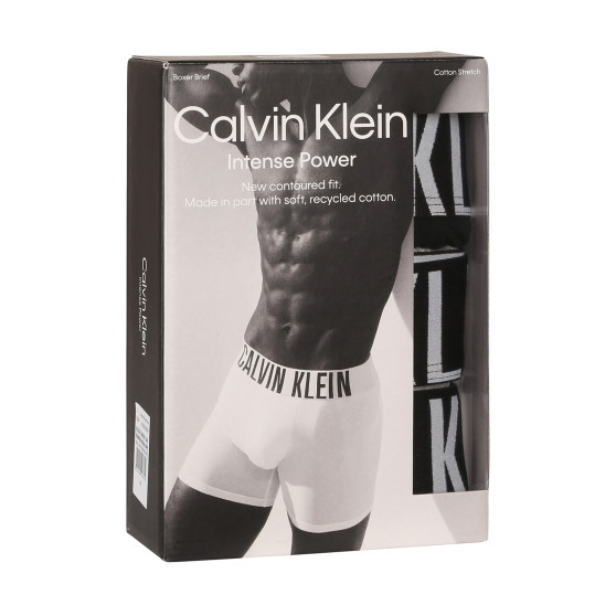 3PACK Мъжки боксерки Calvin Klein многоцветен (NB3609A-MP1)