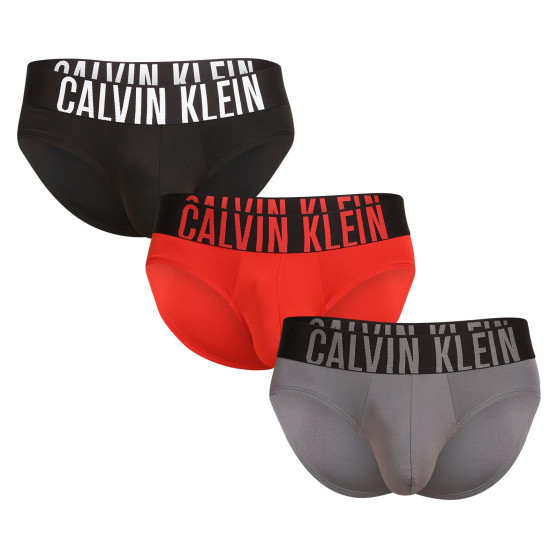 3PACK Мъжки слипове Calvin Klein многоцветен (NB3610A-LXO)