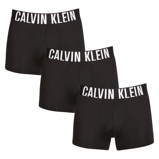 3PACK Мъжки боксерки Calvin Klein черено (NB3775A-UB1)