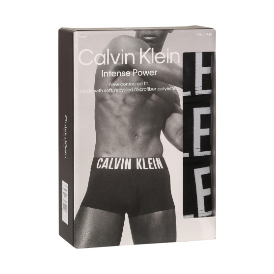 3PACK Мъжки боксерки Calvin Klein черено (NB3775A-UB1)