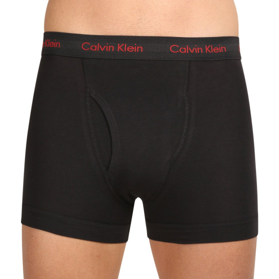 3PACK Мъжки боксерки Calvin Klein черено (NB2615A-NC1)